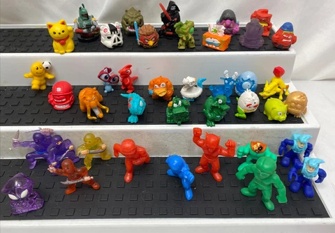 Mixed Lot Of 40 Minis: Star Wars, Kinder Joy, GrosseryGang, ZuruSmash, Wrestler Cover