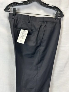 Armani Collezioni Solid Dark Navy Pants W 38 - Picture 1 of 7