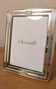 Christofle Egea Silver Coated Photo Frame 13cm x 17cm without Box - Picture 1 of 3
