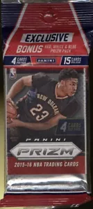 2015/16 PANINI PRIZM BASKETBALL CELLO SUPER VALUE RACK PACK BLOWOUT CARDS - Picture 1 of 2