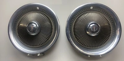Par de tapacubos de 15" cubiertas de rueda Pontiac Firebird Lemans Grand Prix 1972-1979 Foto 1 de 4