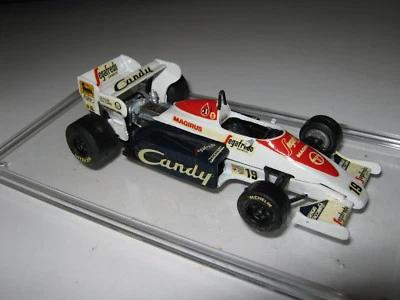 1:43 Toleman TG184 A.Senna 1984 SMTS Handbuilt Modellino Auto IN Vetrina - Immagine 1 di 3