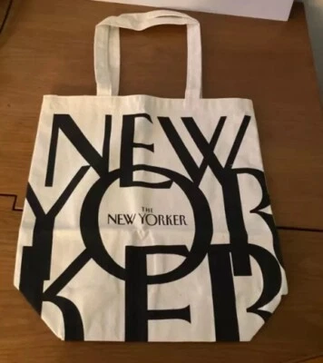 NIB BRAND NEW The New Yorker Magazine Canvas Tote Bag - Image 1 of 3