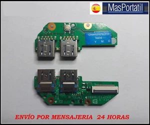 USB BOARD + POWER BUTTON ON HP 15S-FQ5044NS 15S-FQ5048NS USB05 - Picture 1 of 1