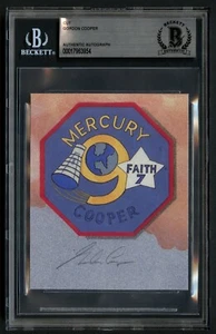 Gordon Cooper d2004 signed autograph 4x6 cut Mercury 7 Astronaut BAS Slabbed - Picture 1 of 1