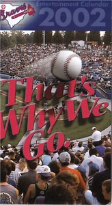 2002 Greenville Braves Minor League Baseball Schedule - Picture 1 of 2