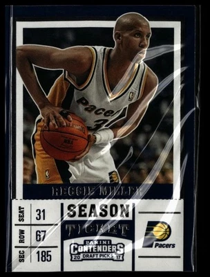 2017-18 Panini Contenders Draft Picks - Season Reggie Miller #41 - Image 1 of 2