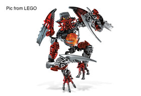 LEGO Bionicle Phantoka 8691 Antroz Set & Instructions Canister Complete