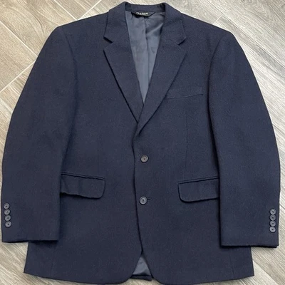 Jos A Bank Classic Men’s Blazer 40S Navy 100% Camel Hair 2 Button Sports Coat - Image 1 of 4