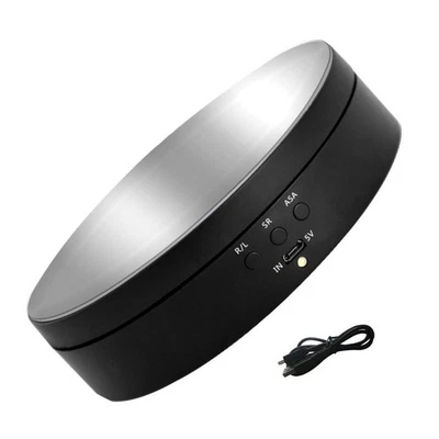 360° Motorized Rotating Display Stand Collectibles Photography Show Holder - Image 1 of 4