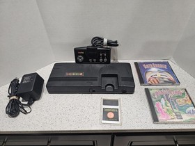 NEC Turbo Grafx 16 Retro Gaming Console W/ Controller, Games And System Card 