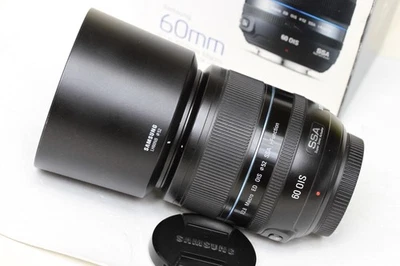 Samsung NX 60mm F2.8 Macro ED OIS SSA Lens RARE BOXED - Image 1 of 4