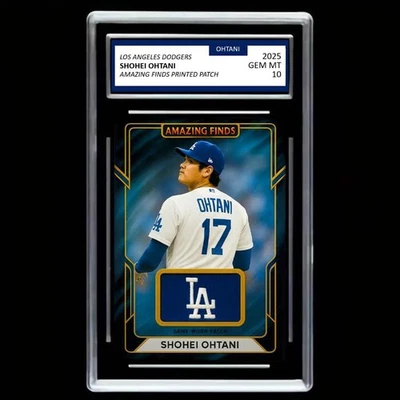 Shohei Ohtani #17 Dodgers Custom Art Card - GRADED GEM MINT 10! - Image 1 of 2