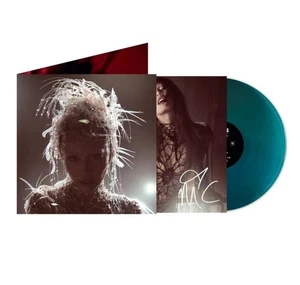 Miley Cyrus Something Beautiful - signed Autogramm Exclusive Vinyl (Sea Blue) - Bild 1 von 1