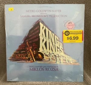 Miklos Rozsa – King Of Kings Original Soundtrack Vinyl LP MCA-39056 SEALED - Imagen 1 de 5