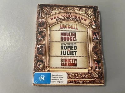 The Baz Luhrmann Collection Bluray, *NEW & SEALED* 2012 Slipcase, Region B - Image 1 of 3
