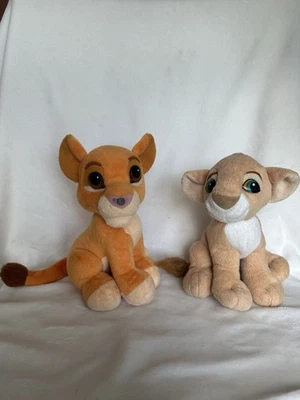 Vintage Disney Lion King 2 Simbas Pride Magnetic Nose Kissing Kiara & 1993 Nala - Image 1 of 4