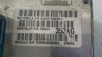 P56041353AG centralina motore per JEEP GRAND CHEROKEE II 1999 266333 - Immagine 1 di 4