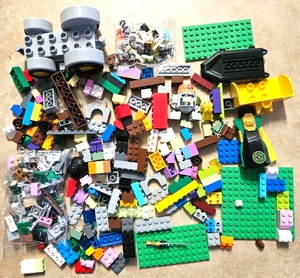 Menge 1 Pfund 2 Unzen Lego Figuren Stücke Blöcke Objekte zwei ungeöffnet - Bild 1 von 8