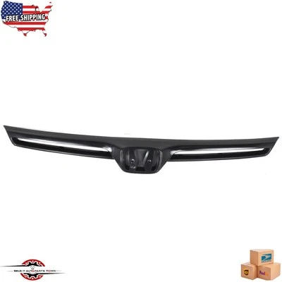 For 2006-2008 Honda Civic Coupe Front Grille Assembly Black Plastic HO1200174 Foto 1 de 4
