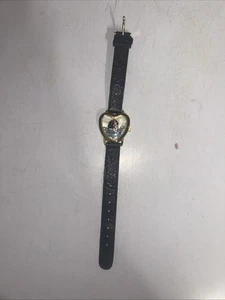 Vintage Disney Schneewittchen Herzform Timex Uhr 21,2 mm braucht Batterie - Bild 1 von 4
