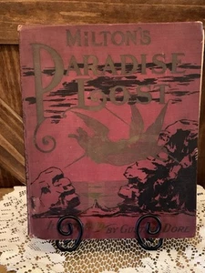 Gustave Dore Illustrated Paradise Lost von John Milton antikes Buch um 1900 - Bild 1 von 10