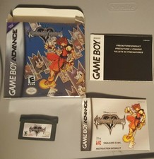 Kingdom Hearts Chain of Memories Game Boy Advance GBA CIB Complete in Box