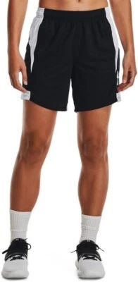 UNDER ARMOUR ' WOMENS ' BASELINE SHORT ' 6" BASKETBALL SHORT ' EXTRA SMALL - Image 1 of 4