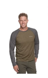 NWT Columbia Omni-Wick Thistledown Park Raglan Shirt Olive Green Size XXL - Picture 1 of 12