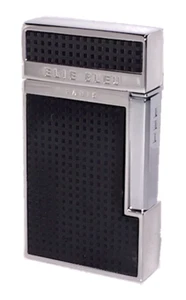 Elie Bleu J-14, Black Diamond Grid Jet Flame Lighter, EBJ1431, New In Box - Picture 1 of 8