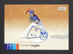 2020 Stadium Club Cavan Biggio Autographs #ACB Toronto Blue Jays - Picture 1 of 2