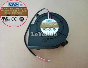 AVC 9733 12V 2.85A Blower Cooling Fan Speed 3-Pin BA10033B12S -FAD - Picture 1 of 5