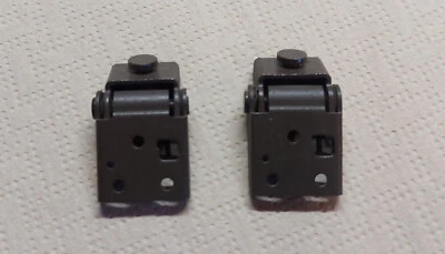 2x Cerniere Coperchio Cappa Hinge Dust Cover Hinges Lid - PIONEER GIRADISCHI - Immagine 1 di 4