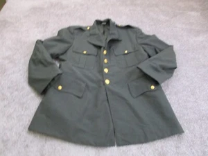 Vintage Army Officer Coat Jacket Mens Size 44R - Picture 1 of 9
