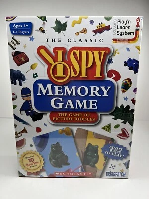 I Spy Memory Game Scholastic Briarpatch Kids Board Game 2018 Brand New Sealed - Image 1 of 4