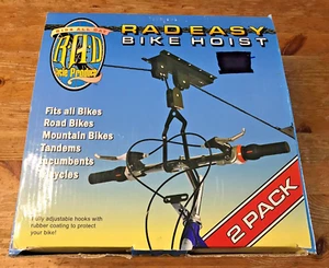 Rad Easy Bike Hoist 2 Pack Elevation Garage House Bicycle Hoist Unused - Picture 1 of 5