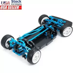 1 Stck. für 1/10 4wd TT02 RC TT02 Auto Rahmen Kit Metallwelle Antrieb Kunststoff Chassis USA - Bild 1 von 12