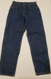 Jeans Levi's 560 Comfort Fit Mujer Talla 30×33 Lavado Oscuro - Imagen 1 de 12