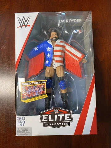 WWE - Elite Collection - Zack Ryder Independence Day - Series 59 - Action Figure Cover