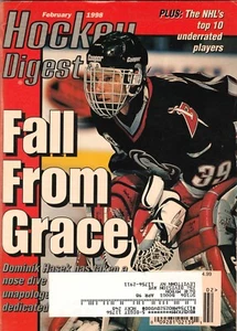 Hockey Digest February 1998 w/ Dominik Hasek on front cover - Picture 1 of 1