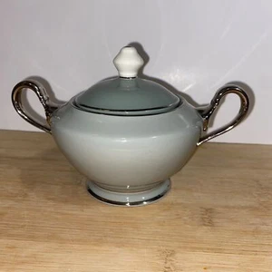 Vintage Castleton China Two-Handled Lidded Sugar Bowl - Picture 1 of 5