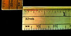 3" SOLIDE 24k 0,999 or jaune pur 14ga calibre 14 fil droit moitié dur 1,63 mm 