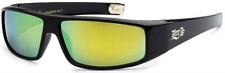 Locs Authentic Cholo Biker Motorcycle Sunglasses OG Style Low rider YELLOW-GREEN
