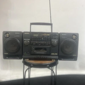 Sony CFD-445 Boombox - CD, CASSETTE, AM/FM - Picture 1 of 4