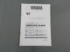 Yamaha 1987 Tzr 250 Service Guide Workshop Manual Book Italian 90894 86302