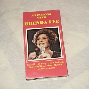A Evening With Brenda Lee VHS I'm Sorry SWEET NOTHINGS Too Many Rivers Fool #1 - Imagen 1 de 5