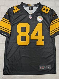 NIKE Dri-Fit NFL Pittsburgh Steelers Jersey 84 Brown in Black Size L