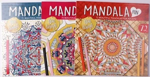 Mandala-Malblock, 72 Mandalas zum Ausmalen - Imagen 1 de 1