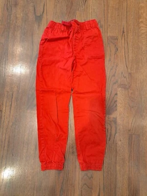 Pantalón chino jogger rojo Gymboree talla 7 Foto 1 de 3