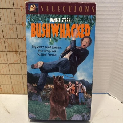 Bushwhacked VHS, 1995) Daniel Stern Rare OOP  VG Condition Comedy - Image 1 of 4